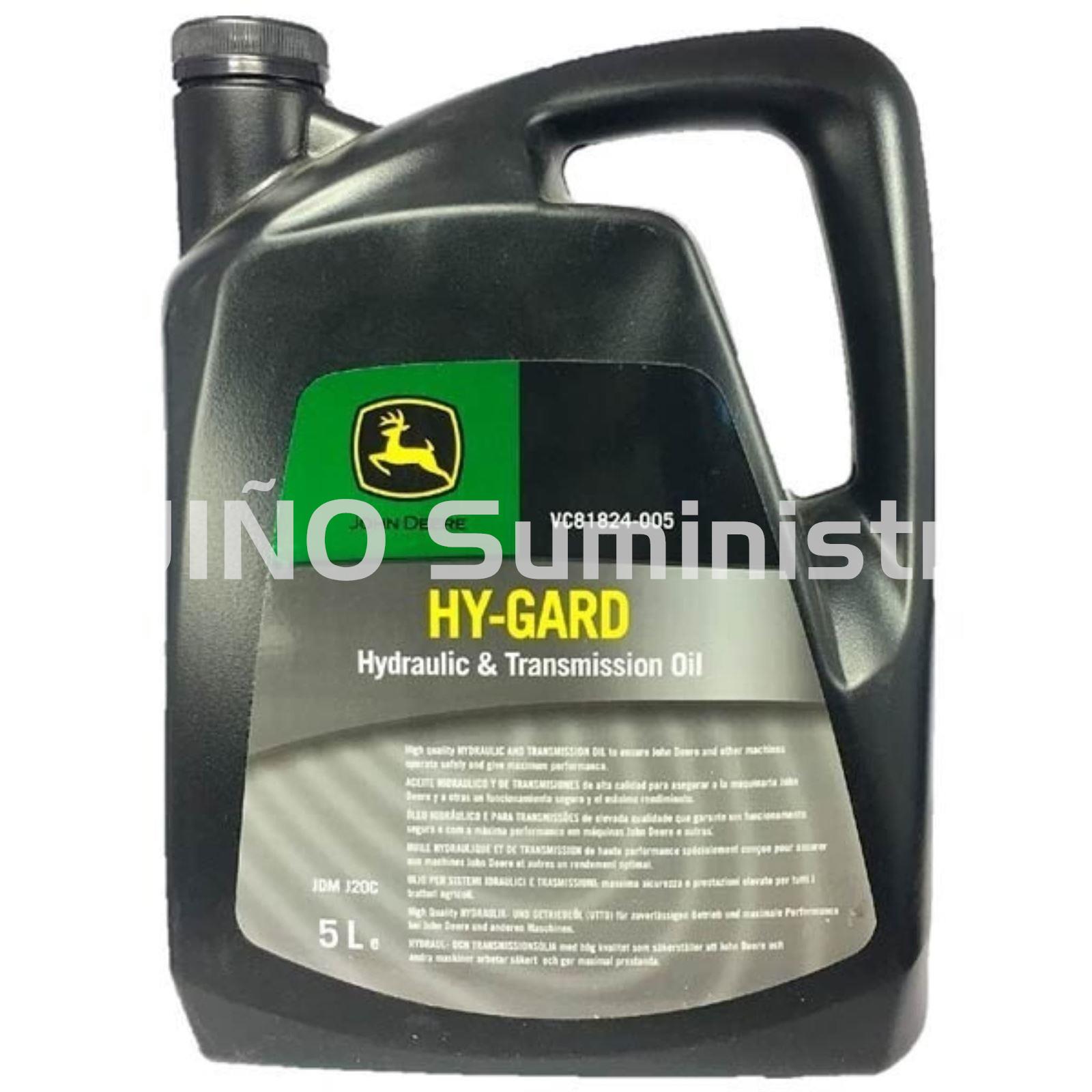 Aceite Hidràulico John Deere Hy Gard 5 l. - Imagen 1