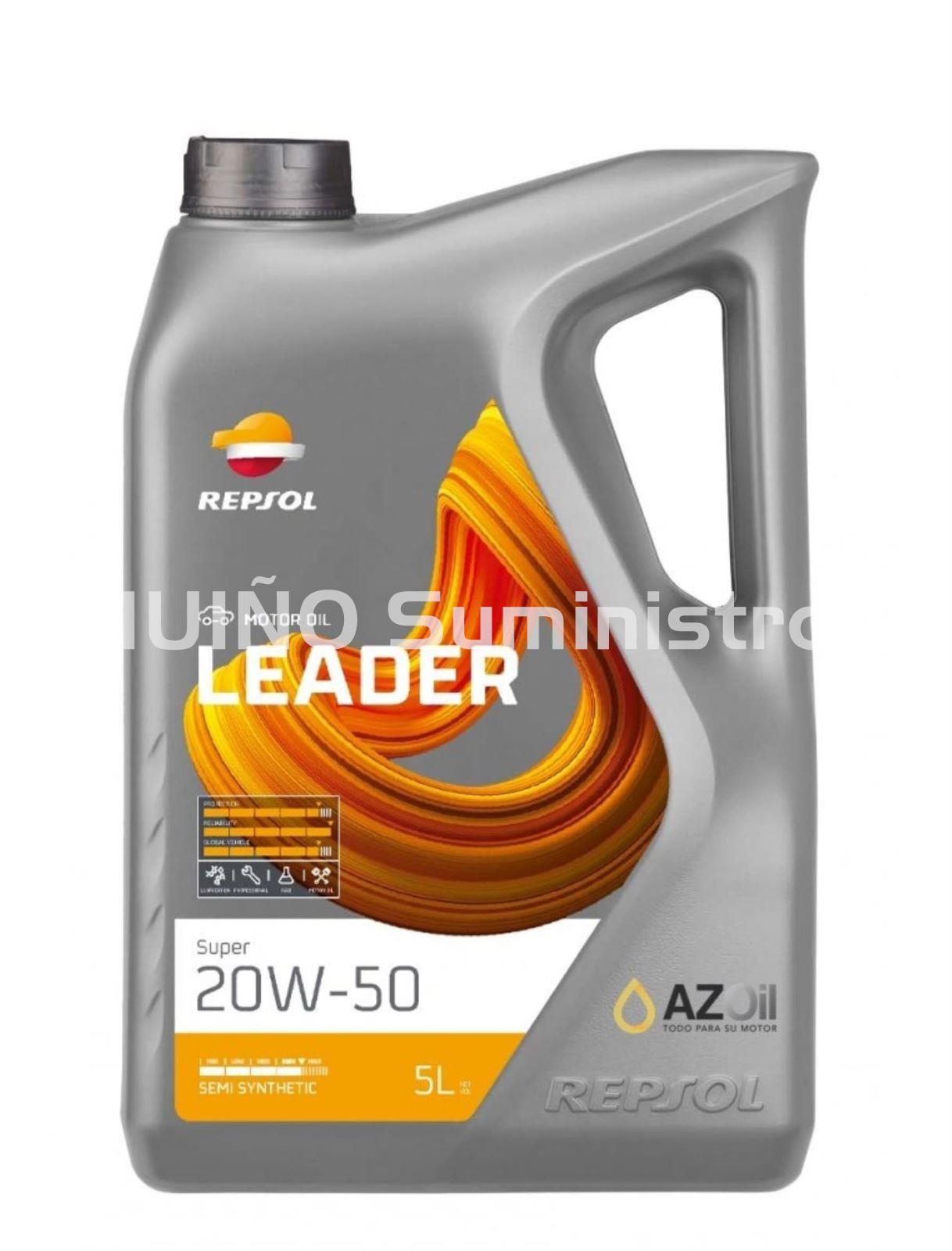Aceite Leader super 20w50 - Imagen 1