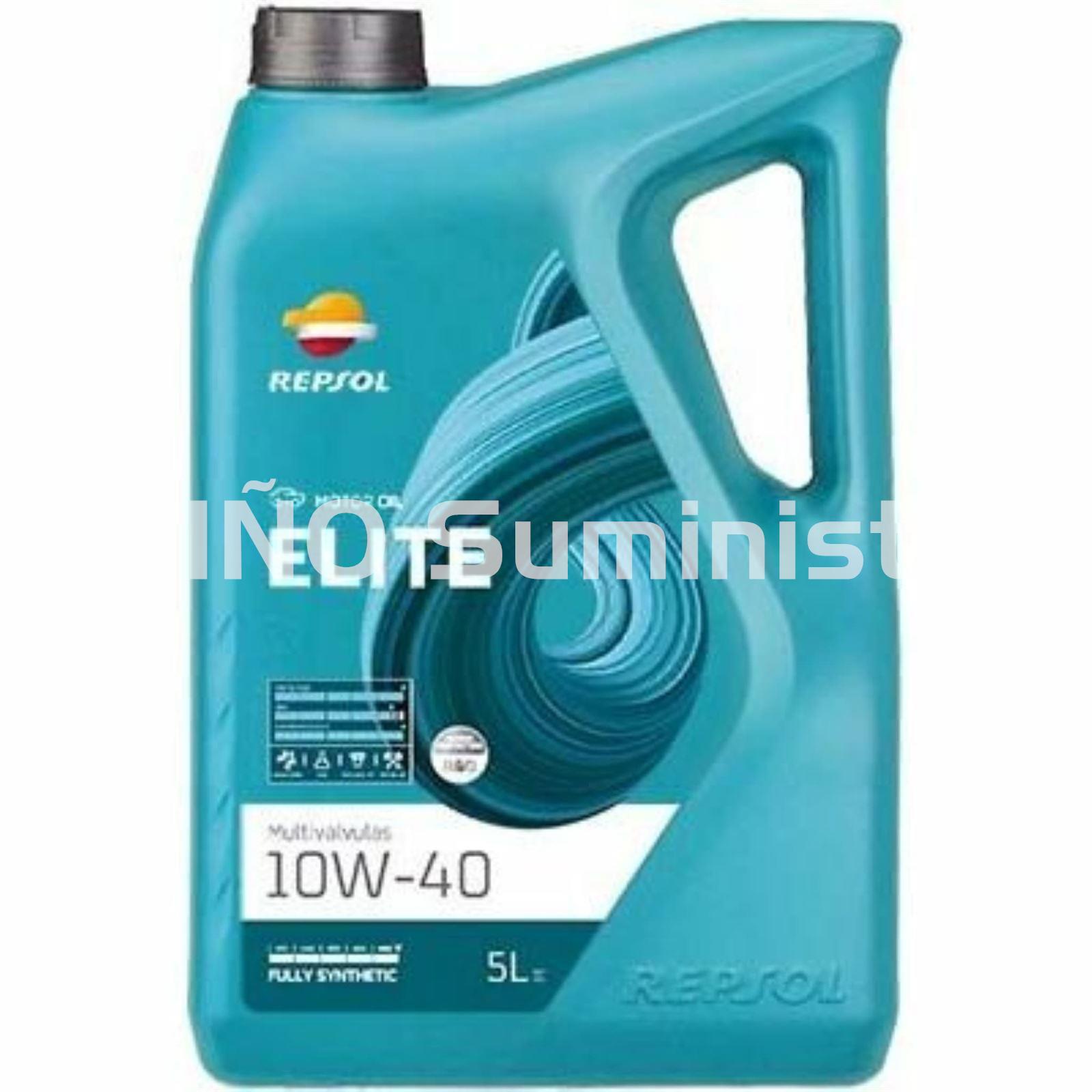 ACEITE REPSOL MULTIVALVULAS 10W40 5 L. - Imagen 1