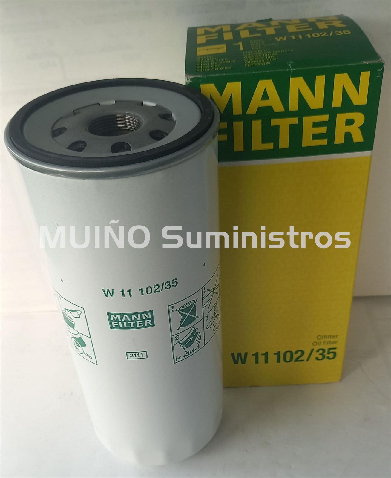 Filtro aceite MAN W 11102/35 - Imagen 1