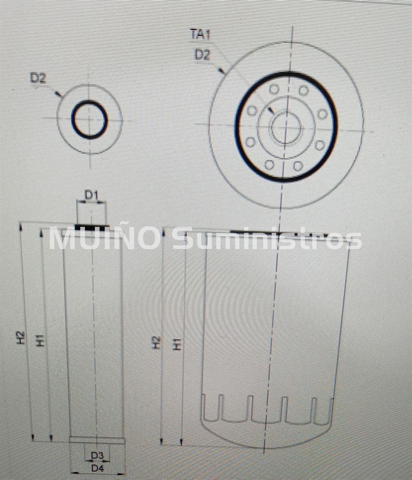 FILTRO ACEITE MOTOR FIAT 84228488 - Imagen 2